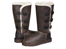 Load image into Gallery viewer, NAPPA BUTTON TALL boots. Made in Australia. FREE Worldwide Shipping.